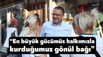Esnaf ve halk buluşmalarını sürdüren Derince Belediye Başkanı Av. Sertif