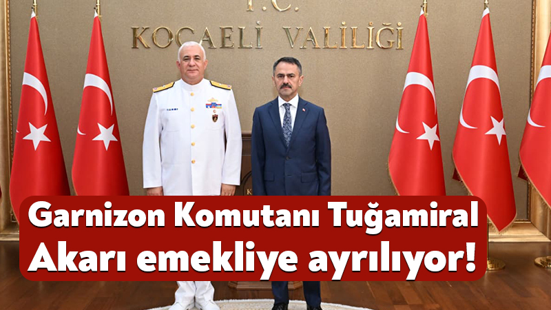 Garnizon Komutanı Tuğamiral Selçuk Akarı emekliye ayrılıyor! Cumhurbaşkanı Recep Tayyip Erdoğan’ın başkanlığında gerçekleştirilen YAŞ Toplantısı’nın ardından alınan