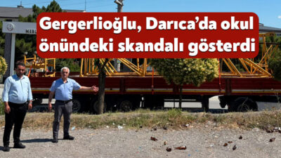DEM Parti Kocaeli Milletvekili Ömer Faruk Gergerlioğlu, Darıca Aslan Çimento