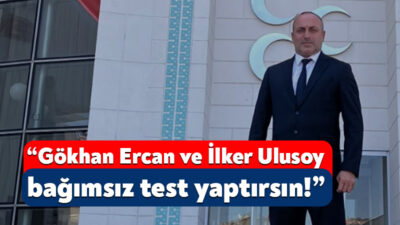 MHP İzmit eski İlçe Başkanı İlker Kazan, Gökhan Ercan ve
