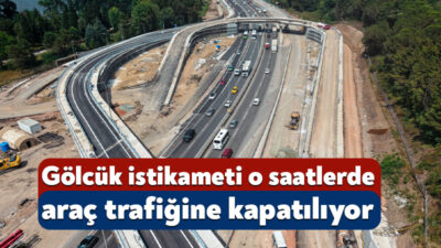 Kocaeli Büyükşehir Belediyesi, “Başiskele Kavşağı Yapım İşi” kapsamında önemli bir