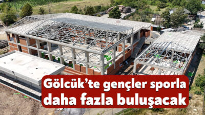 Kocaeli Büyükşehir Belediyesi tarafından inşa edilen Gölcük Sporcu Gençlik Eğitim