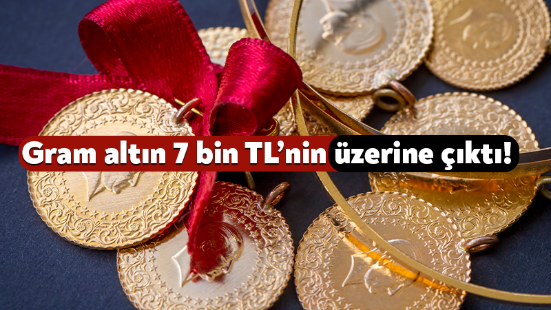 Gram altın 7 bin TL’nin üzerine çıktı! Altında son durum nasıl? (21 Ağustos 2026 Cuma) Altın fiyatlarında yaşanan yükseliş devam ediyor. Ons altın yüzde 3,5