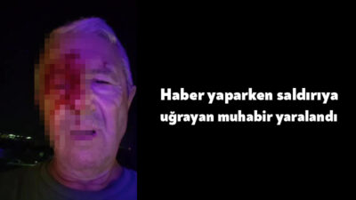 Kocaeli'de haber için gittiği olay yerinde iki şahsın saldırısına uğrayan