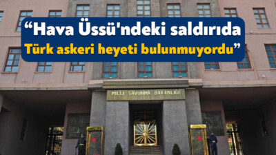 Milli Savunma Bakanlığı, "İsrail'in Suriye'deki Ebu Ez-Zuhur Hava Üssü'ne gerçekleştirdiği