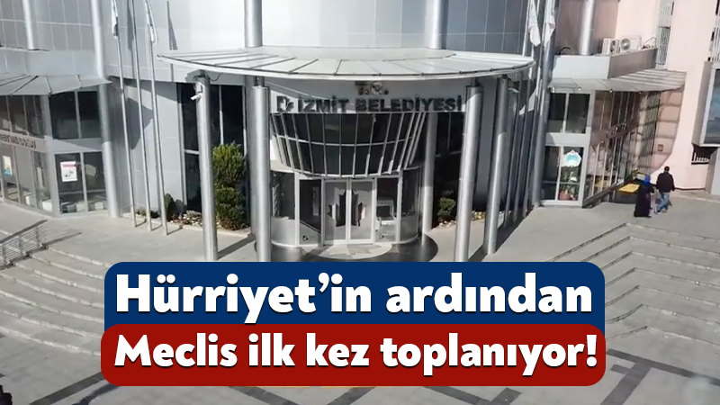 Hürriyet’in ardından İzmit Belediye Meclisi ilk kez toplanıyor! İzmit Belediyesi’nin eylül ayı meclis toplantısı yarın gerçekleştirilecek. Fatma Kaplan