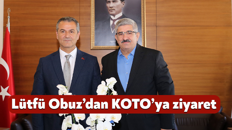 İzmit Belediye Başkan Vekili Lütfü Obuz’dan KOTO’ya ziyaret İzmit İlçe Belediye Meclisi tarafından İzmit Belediye Başkan Vekili seçilen