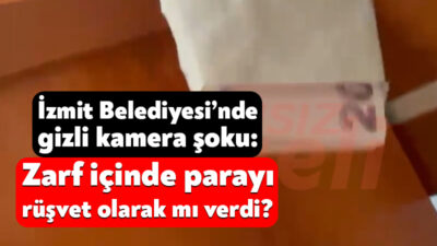 İstanbul Cumhuriyet Başsavcılığı’nın İzmit Belediyesi’ne yönelik olarak başlattığı soruşturmada kamera