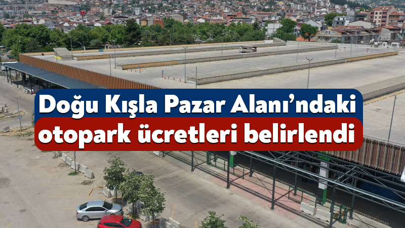 İzmit Doğu Kışla Pazar Alanındaki üst kat ve doğu taraftaki