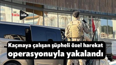 Kocaeli'nin Gebze ilçesinde hakkında yakalama kararı bulunan şüpheli, polise mukavemet