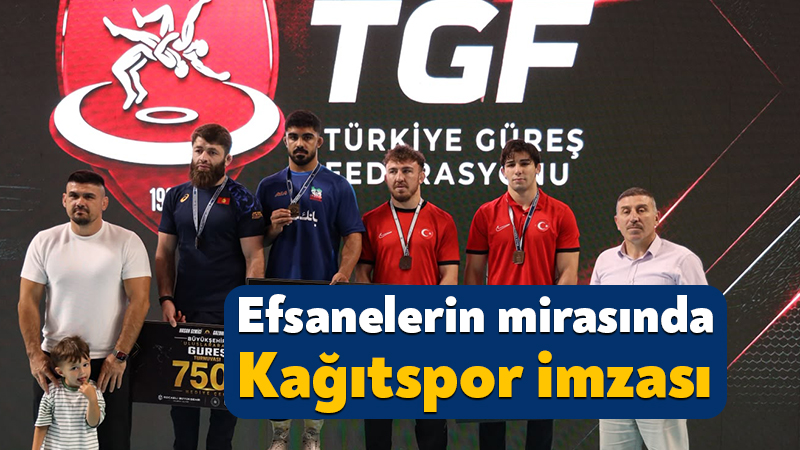 Kağıtspor güreş turnuvasının ilk gününü 2 bronz madalya ile tamamladı Kocaeli Büyükşehir Belediyesi Kağıtspor Kulübü güreşçileri, Türk güreşinin efsane isimleri