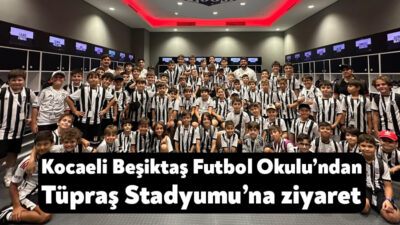Kocaeli Beşiktaş Futbol Okulu, İstanbul’da Beşiktaş’ın önemli tesislerini ziyaret ederek