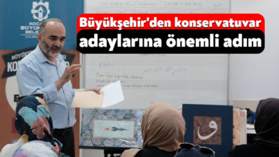 Sanat eğitiminde kentin tartışmasız en başarılı kurumu olan Kocaeli Büyükşehir