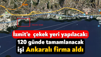 Kocaeli Büyükşehir Belediyesi, 450 balıkçı kayığı kapasiteli çekek yeri projesi