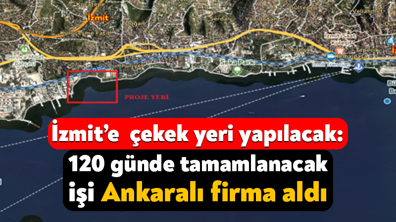 Kocaeli Büyükşehir Belediyesi, 450 balıkçı kayığı kapasiteli çekek yeri projesi
