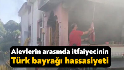 Kocaeli'nin Kartepe ilçesinde yatak odasında başlayan yangından ev sahipleri yara