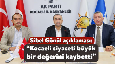 AK Parti Kocaeli İl Yönetim Kurulu toplantısı, İl Başkanı Dr.