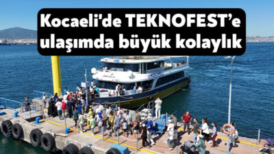 Kocaeli Büyükşehir Belediyesi tarafından, TEKNOFEST Mavi Vatan süresince vatandaşların festival