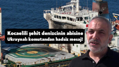 Rusya'dan Trabzon'a kömür taşıyan Türk bayraklı geminin Novorossiysk açıklarında dron