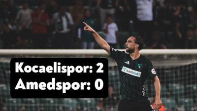 Kocaelispor Amedspor ile kendi sahasında karşı karşıya geldi. Turka Araç
