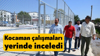 Kartepe Belediyesi, ilçede spor altyapısını güçlendirmek ve vatandaşların daha modern