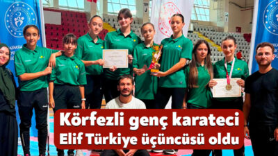 Kocaeli İl Karma Karate Kız Takımı Genel Klasmanda Türkiye üçüncüsü