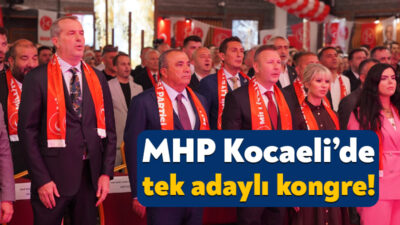 MHP Kocaeli 15. Olağan İl Kongresi bugün Antikkapı’da gerçekleştirildi. Mevcut