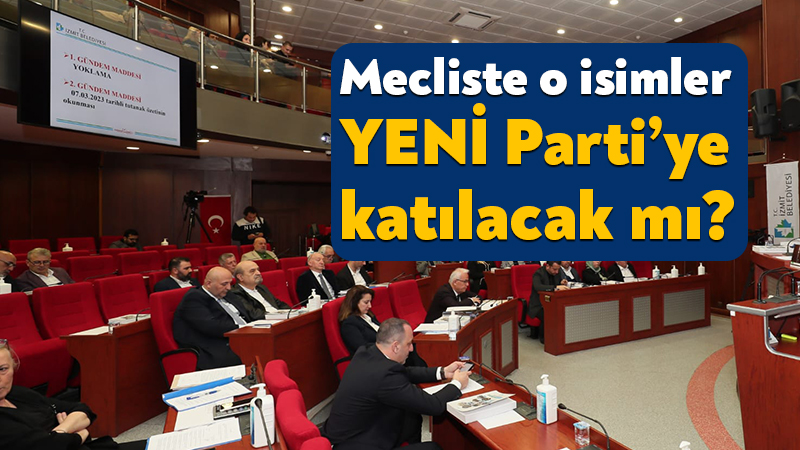 İzmit Belediyesi’nin eylül ayı meclis toplantısı yarın gerçekleştirilecek. Mutlak butlan