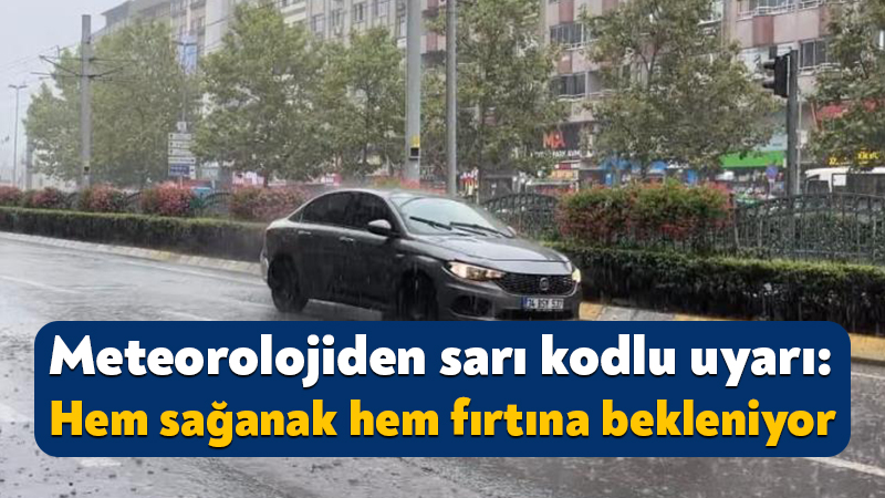 Meteorolojiden Kocaeli’ye sarı kodlu uyarı: Hem sağanak hem fırtına bekleniyor Meteoroloji Genel Müdürlüğü, 28 Ağustos Cuma günü sabah saatlerinden itibaren