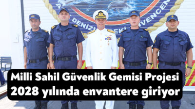 Sahil Güvenlik Komutanlığı Strateji Geliştirme Başkanı Tuğamiral Oğuz Bavbek, "Milli