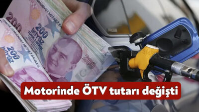 Motorin fiyatlarını yakından ilgilendiren ÖTV düzenlemesi Resmi Gazete’de yayımlandı. Cumhurbaşkanlığı