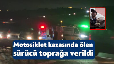 Kocaeli'nin İzmit ilçesinde meydana gelen motosiklet kazasında hayatını kaybeden 33