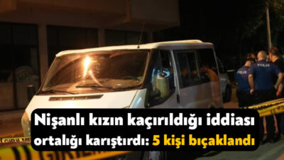Kocaeli'de nişanlı bir kızın kaçırıldığı iddiasıyla iki aile arasında kovalamaca