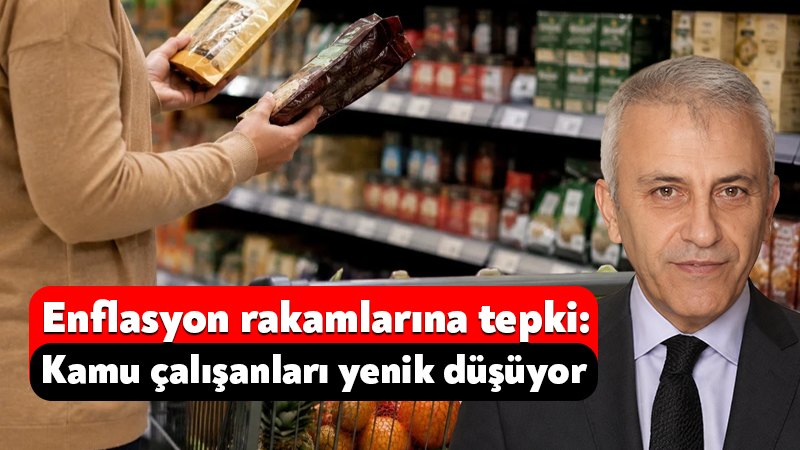 Ömer Çeker’den enflasyon rakamlarına tepki: Kamu çalışanları sürekli yenik düşüyor TÜİK’in temmuz ayı enflasyon rakamlarını açıklaması sonrası Hürriyetçi Sağlık Sen