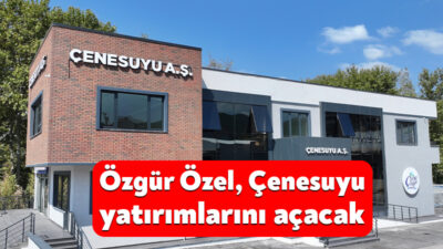 Derince’nin Türkiye’ye açılan en önemli markası olan Çenesuyu, yeni makine