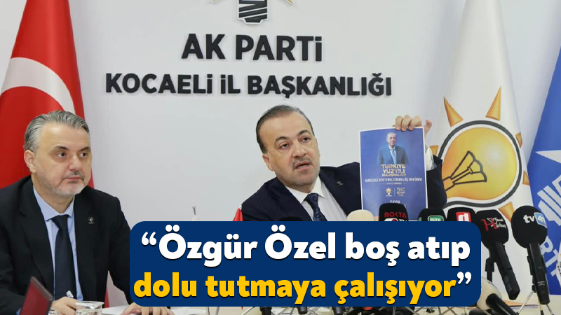 Ak Parti Kocaeli İl Başkanı Şahin Talus, YENİ Parti Genel