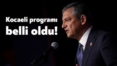 Yeni Parti Genel Başkanı Özgür Özel’in 28 Ağustos Cumartesi günü