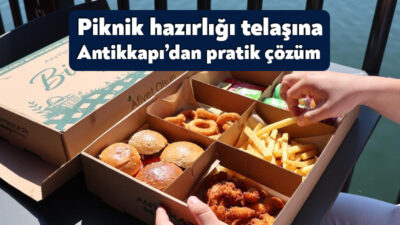 Kocaeli’de piknik hazırlığına pratik çözüm sunan Antikkapı’nın "Bi’ Mola" projesi,