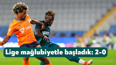 Trendyol Süper Lig’in ilk haftasında Kocaelispor, RAMS Başakşehir'e deplasmanda 2-0