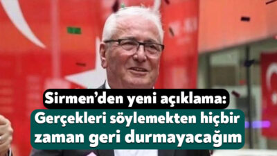 İzmit Büyükşehir Belediyesi ve Kocaelispor’un eski başkanlarından Sefa Sirmen, Fatma