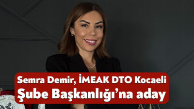 Kocaeli denizcilik sektörünün tanınan isimlerinden Semra Demir, İMEAK Deniz Ticaret