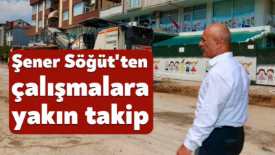 Körfez Belediye Başkanı Şener Söğüt, altyapısı tamamlanan, havai elektrik hatlarının