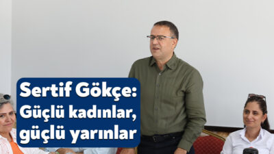Derince Belediye Başkanı Av. Sertif Gökçe, Kocaeli'de görev yapan kadın