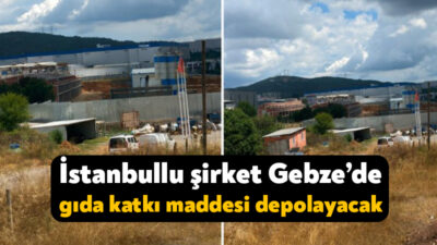 TGS Kimya Şirketi, Gebze’nin Balçık Mahallesi’nde gıda katkı maddesi depolamak