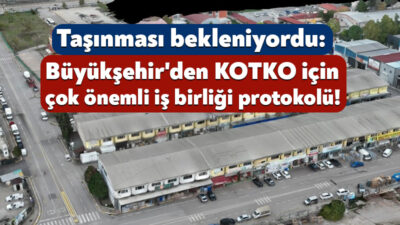 Kocaeli Büyükşehir Belediyesi, kent merkezinde yıllardır çözüm bekleyen önemli bir