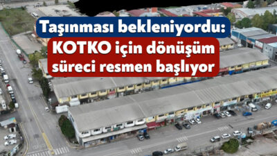 Kocaeli Büyükşehir Belediyesi, kent merkezinde yıllardır çözüm bekleyen önemli bir