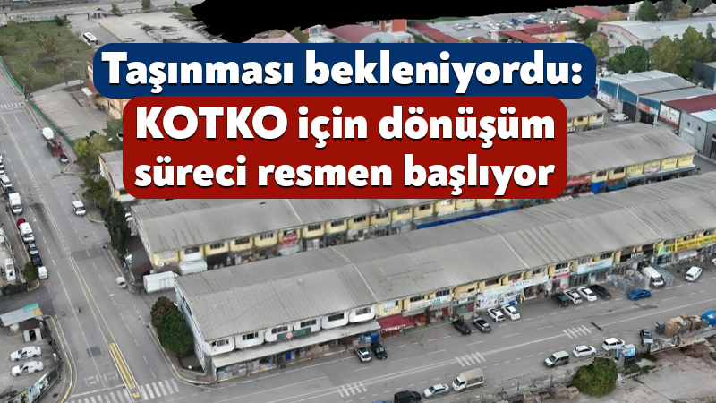 Taşınması bekleniyordu: Kocaeli Toptancılar Sitesi için dönüşüm süreci resmen başlıyor Kocaeli Büyükşehir Belediyesi, kent merkezinde yıllardır çözüm bekleyen önemli bir