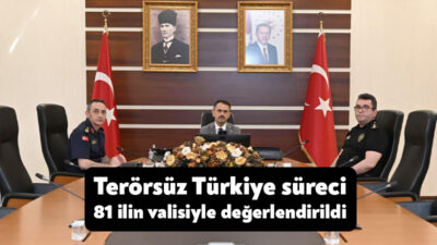 TBMM Başkanı Numan Kurtulmuş ve İçişleri Bakanı Mustafa Çiftçi başkanlığında,
