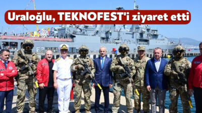 Ulaştırma ve Altyapı Bakanı Abdulkadir Uraloğlu, Kocaeli'nin Gölcük ilçesinde düzenlenen
