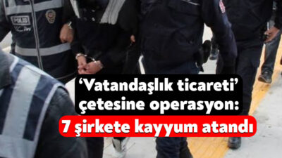 Adalet Bakanı Akın Gürlek, usulsüz şekilde vatandaşlık aldığı tespit edilen